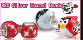 European Enamel Beads 
