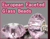 European Faceted Glass Beads