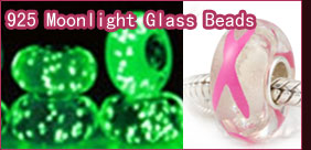 European Moonlight Glass Beads