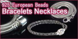 925 Sterling European Beads Jewelry