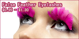 False Feather Eyelashes