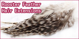 Rooster Feather Hair Extensions