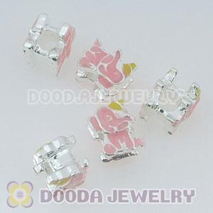 Wholesale European style silver plated beads and charms