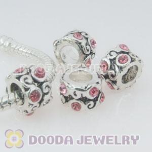 Wholesale European style silver plated beads and charms
