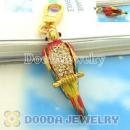 Golden Parrot Jcstyle Trendy Charms