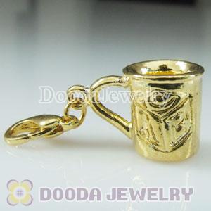 Wholesale Gold Plated Alloy Cup Charms