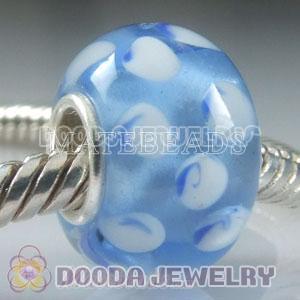 925 sterling silver single core Charm Jewelry glass beads