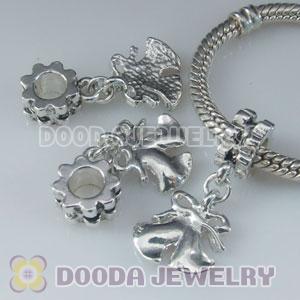 Wholesale Charm Jewelry silver plated beads and charms