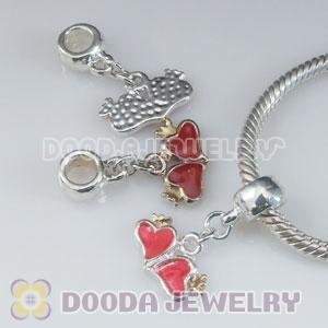 Wholesale Charm Jewelry silver plated beads and charms