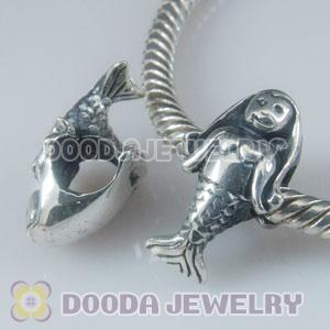 S925 Sterling Silver European Style sea-maiden Beads