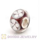 Top Class Jewelry Glass Beads with 925 sterling silver single core