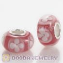 Top Class Jewelry Glass Beads with 925 sterling silver single core