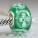 Top Class Jewelry Glass Beads with 925 sterling silver single core