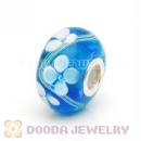 Top Class Jewelry Glass Beads with 925 sterling silver single core