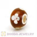 Top Class Jewelry Glass Beads with 925 sterling silver single core