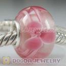 925 sterling silver single core Charm Jewelry glass beads