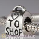 European Style Mother's day Charm Silver Beads