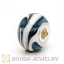 Top Class Jewelry Glass Beads with 925 sterling silver single core