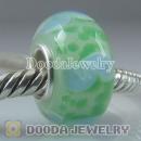 Top Class Jewelry Glass Beads with 925 sterling silver single core