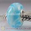 Top Class Jewelry Glass Beads with 925 sterling silver single core