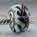 Top Class Jewelry Glass Beads with 925 sterling silver single core