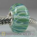 Top Class Jewelry Glass Beads with 925 sterling silver single core