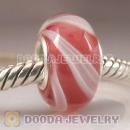 Top Class Jewelry Glass Beads with 925 sterling silver single core