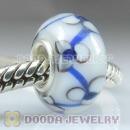 Top Class Jewelry Glass Beads with 925 sterling silver single core