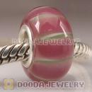 Top Class Jewelry Glass Beads with 925 sterling silver single core