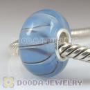 Top Class Jewelry Glass Beads with 925 sterling silver single core