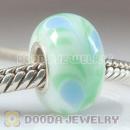 Top Class Jewelry Glass Beads with 925 sterling silver single core