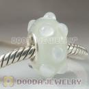 Top Class Jewelry Glass Beads with 925 sterling silver single core