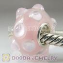 Top Class Jewelry Glass Beads with 925 sterling silver single core