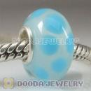Top Class Jewelry Glass Beads with 925 sterling silver single core