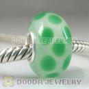Top Class Jewelry Glass Beads with 925 sterling silver single core