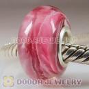 Top Class Jewelry Glass Beads with 925 sterling silver single core