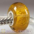 Top Class Jewelry Glass Beads with 925 sterling silver single core