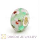 Top Class Jewelry Glass Beads with 925 sterling silver single core