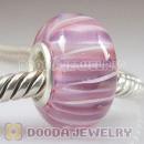 Top Class Jewelry Glass Beads with 925 sterling silver single core