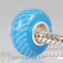 Top Class Jewelry Glass Beads with 925 sterling silver single core