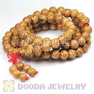 108 13mm Longan Beads Tibet Buddhist Prayer Mala Necklace 