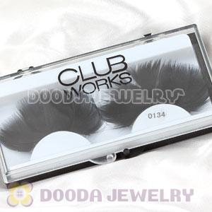 Fashion Dyed Black Feather False Eyelash Wholesale
