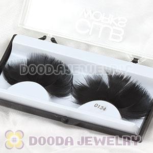 Fashion Dyed Black Feather False Eyelash Wholesale