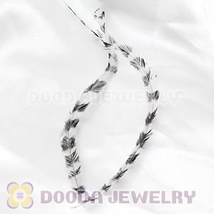 Thin Striped Grizzly Bird Feather Hair Extension Wholesale