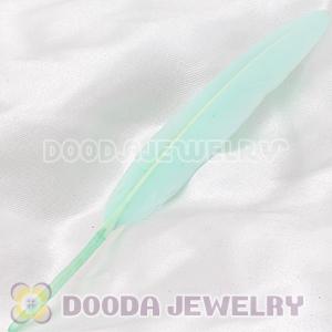 Turquoise Red Goose Satinette Wing Feather Hair Extensions Wholesale