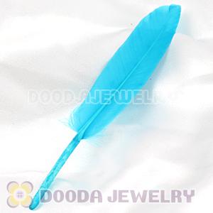 Royal Blue Goose Satinette Wing Feather Hair Extensions Wholesale