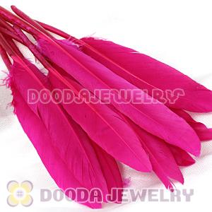Poinsettia Goose Satinette Wing Feather Hair Extensions Wholesale