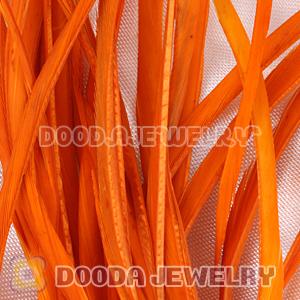 Orange Goose Biots Loose Feather Hair Extensions Wholesale