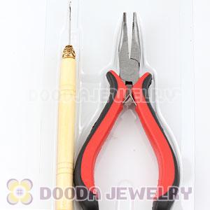 Stainless Clip Plier And Pulling Needle Hair Extension Tool Kit