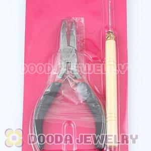 Stainless Clip Plier And Pulling Needle Hair Extension Kit